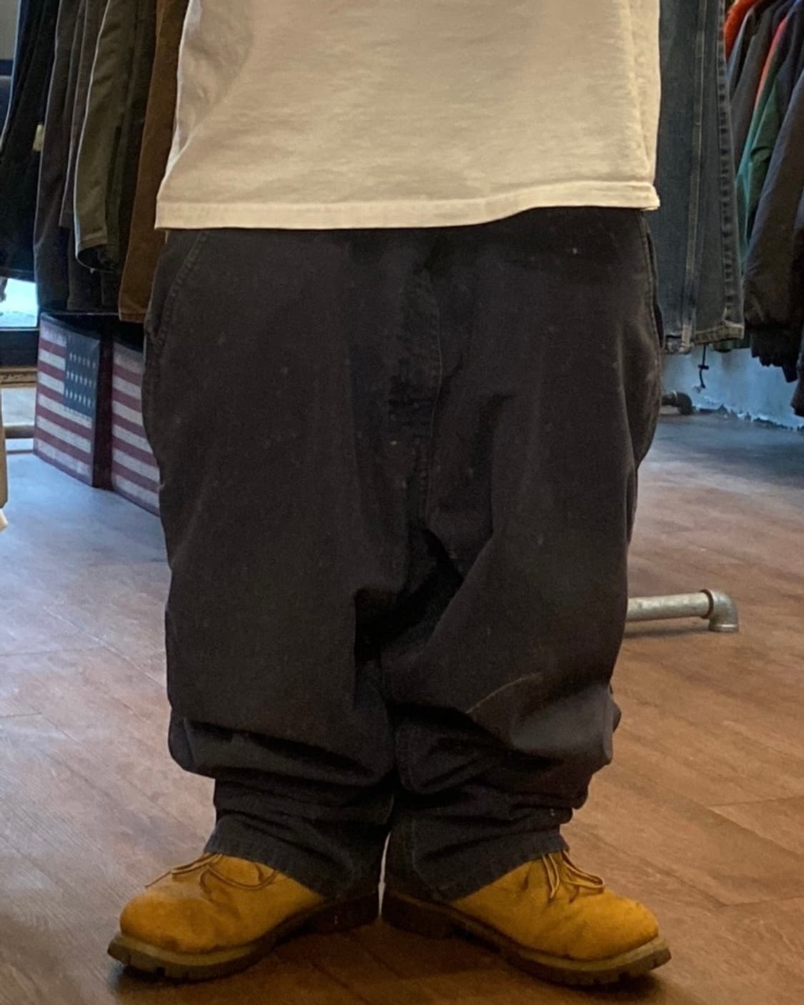 42) 칼하트 383-20 던가리 캔버스 카펜터 팬츠 상품이미지10