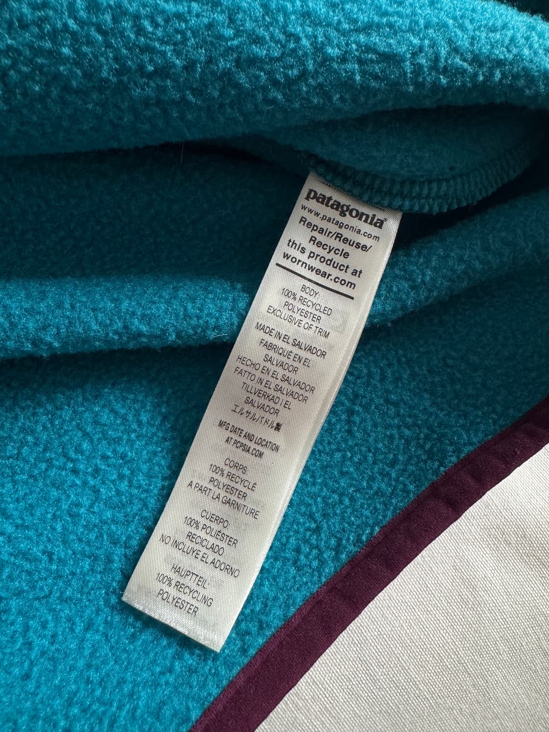 [L] 파타고니아 신칠라 비레이 블루 상품이미지5