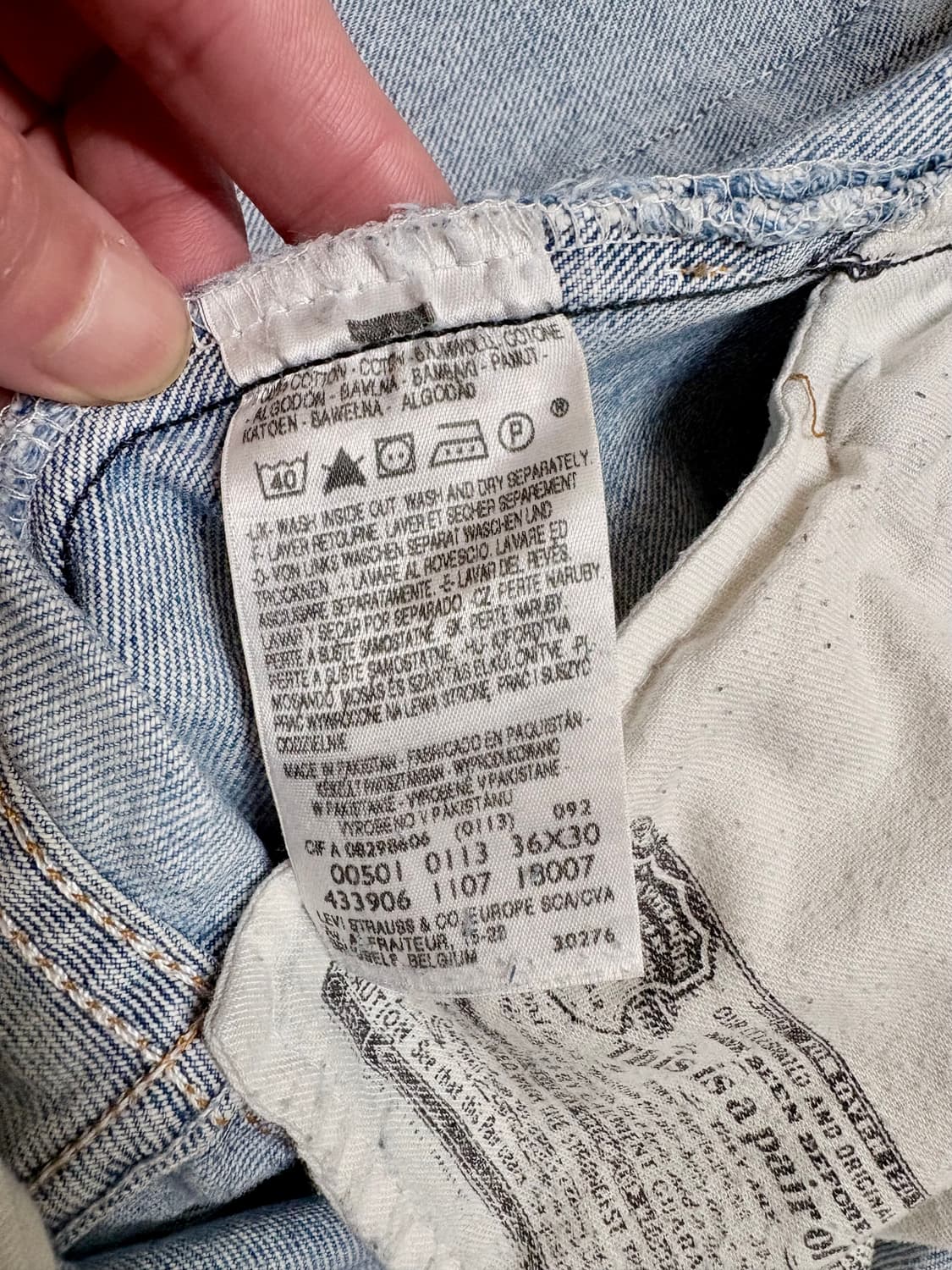 리바이스 501 상품이미지4