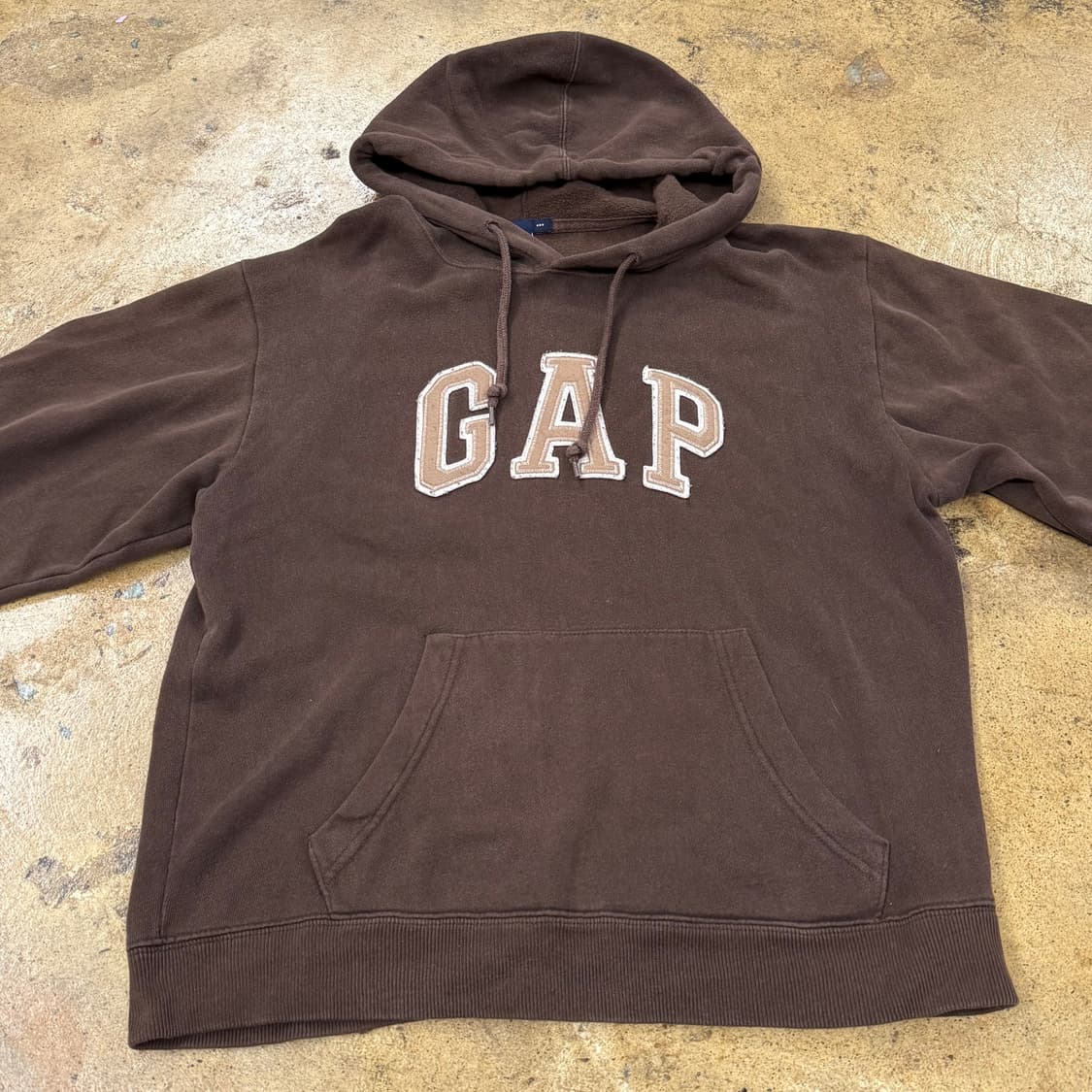 갭 초코 브라운 후드집업  상품이미지3