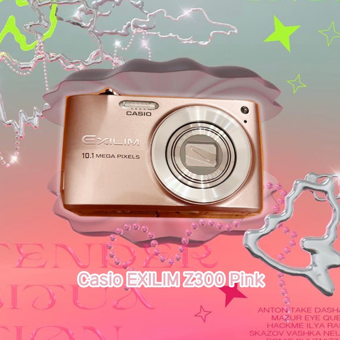 풀셋!) 카시오 엑슬림 z300 핑크 casio exilim pink 상품이미지2