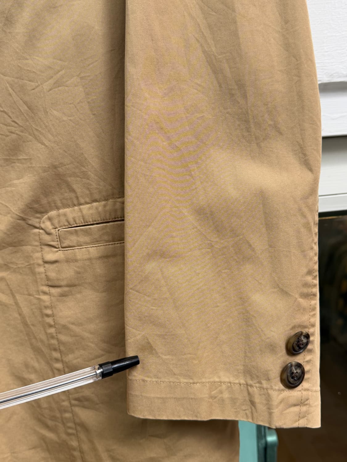 Burberry 버버리 재팬 코튼 블레이저 자켓 L 상품이미지9