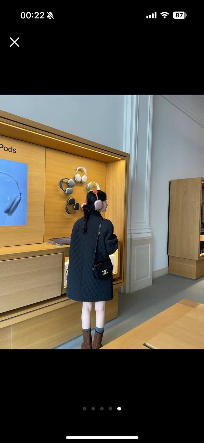 쏭라벨 린느 토글 패딩 상품이미지5