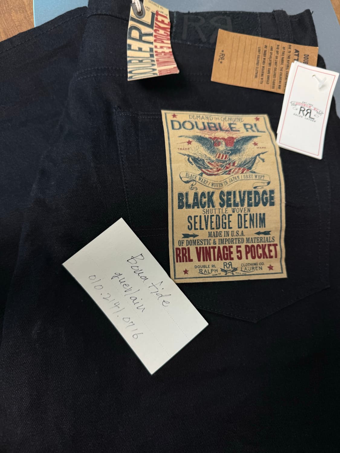 RRL 빈파포 블랙 상품이미지2