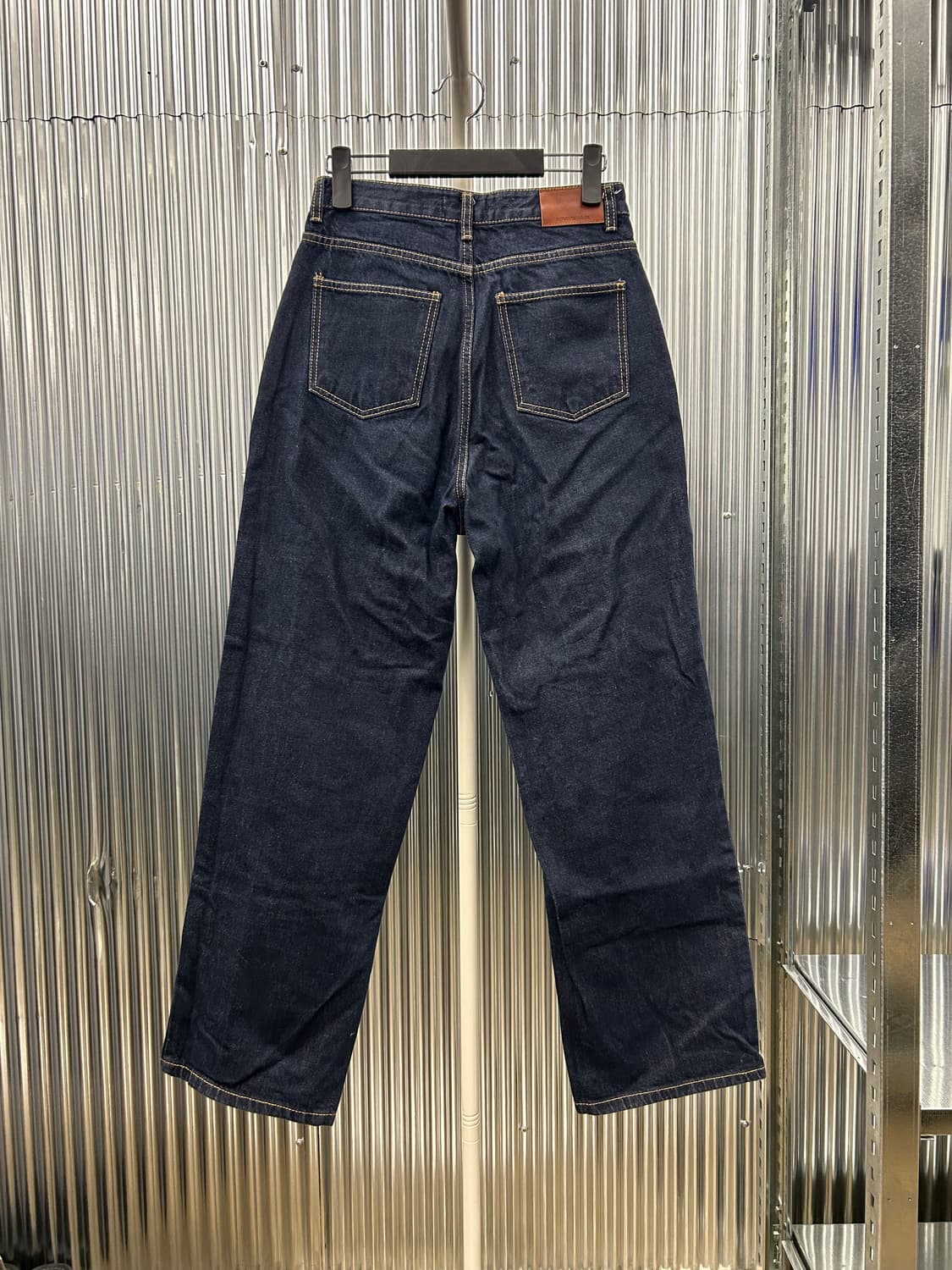 WITHOUT SUMMER 다크 와이드 데님 상품이미지3