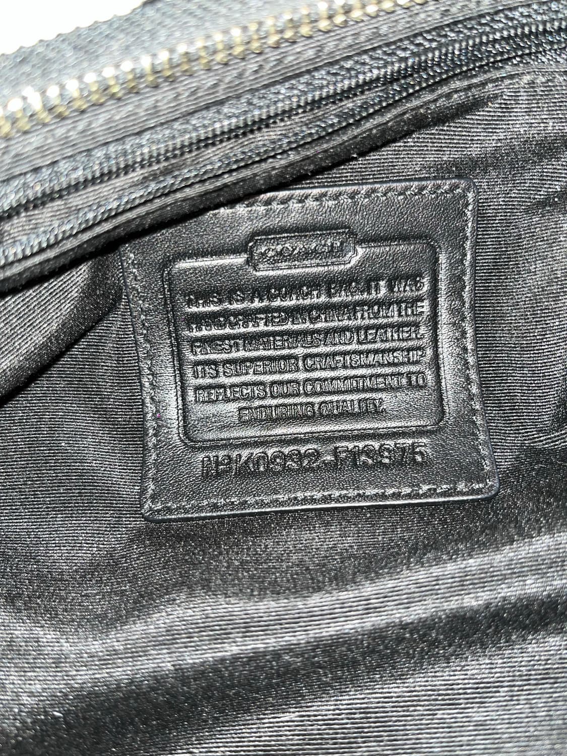 📦 Coach black Basic Shoulder Bag 상품이미지8