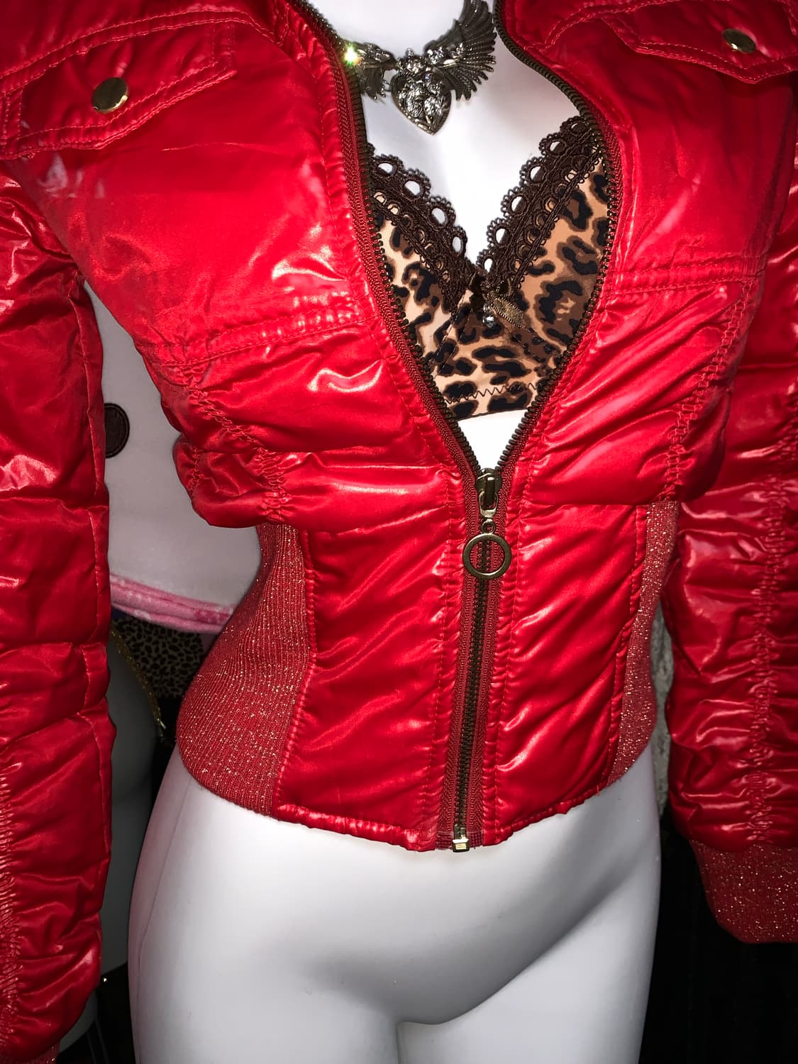 y2k 코르셋 숏패딩 상품이미지2