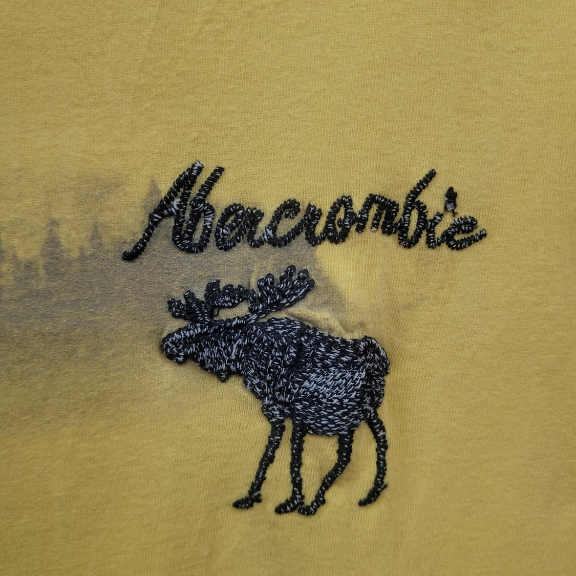 Abercrombie 아베크롬비 빈티지 자수로고 셔츠(새제품급) 상품이미지2