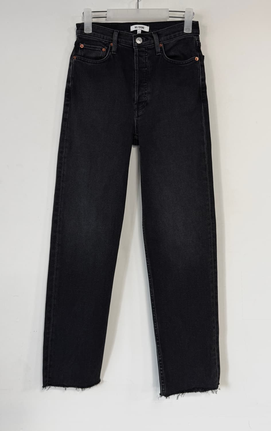 리던 23 스토브파이프 블랙 진 (27) 상품이미지3