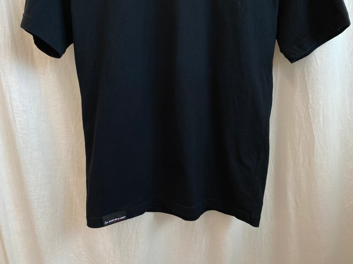 DUNLOP 블랙 반팔티셔츠(M) 상품이미지3