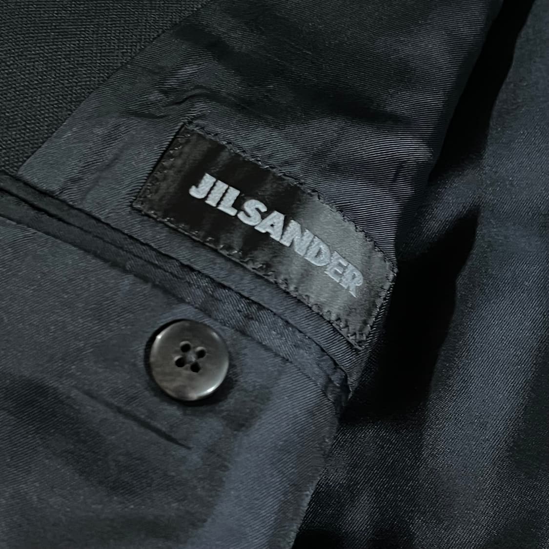 [95/31] 질샌더 블랙 정장 셋업 상품이미지8