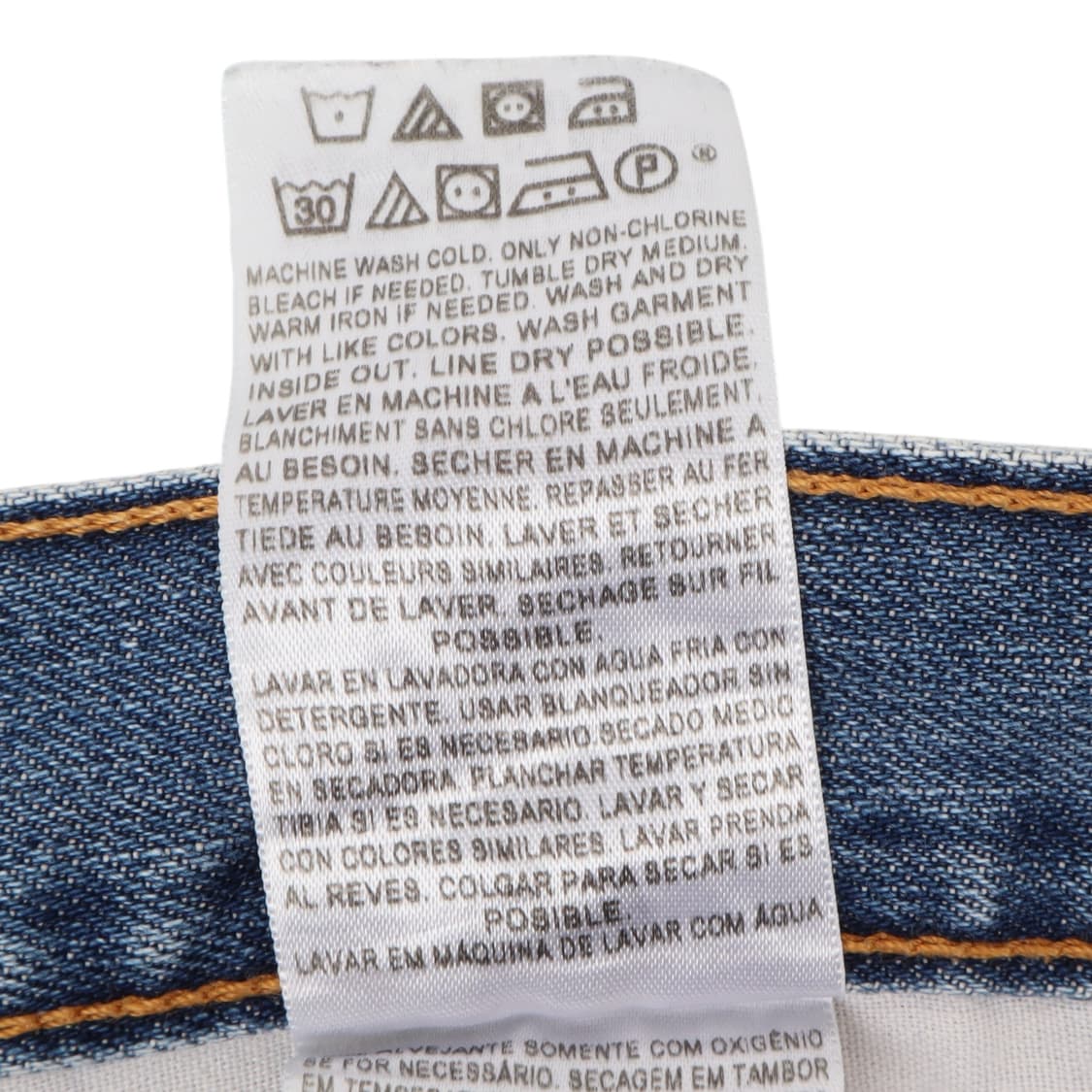 리바이스 501 스트레이트핏 데님팬츠 상품이미지10