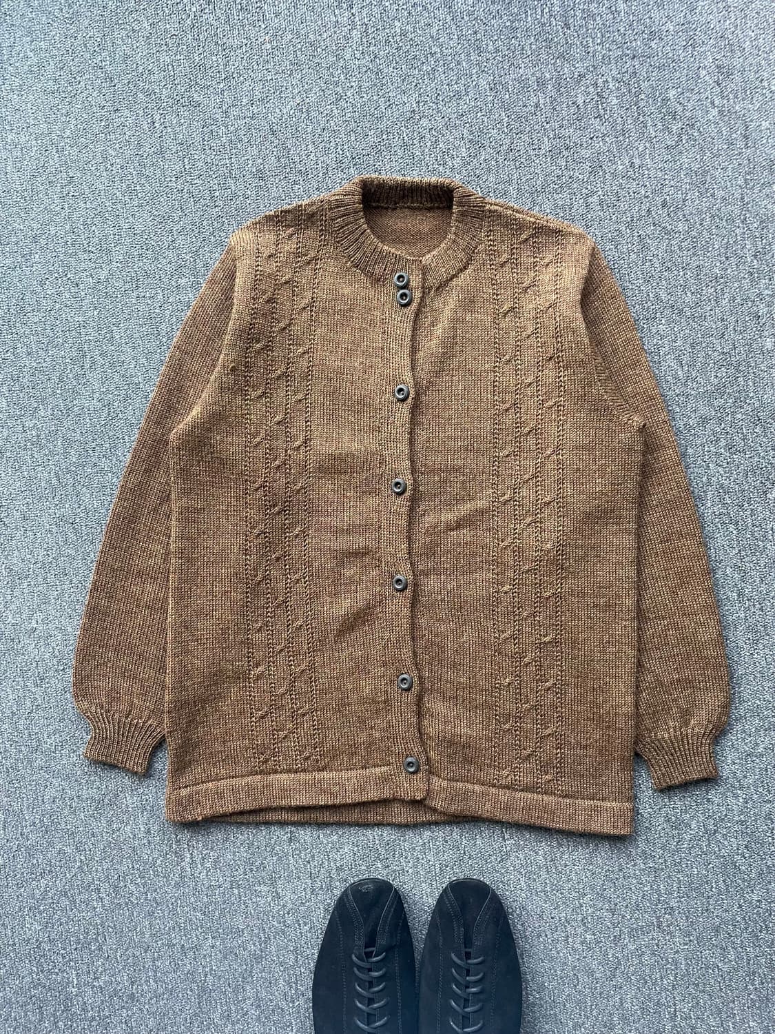 Brown cardigan 상품이미지2