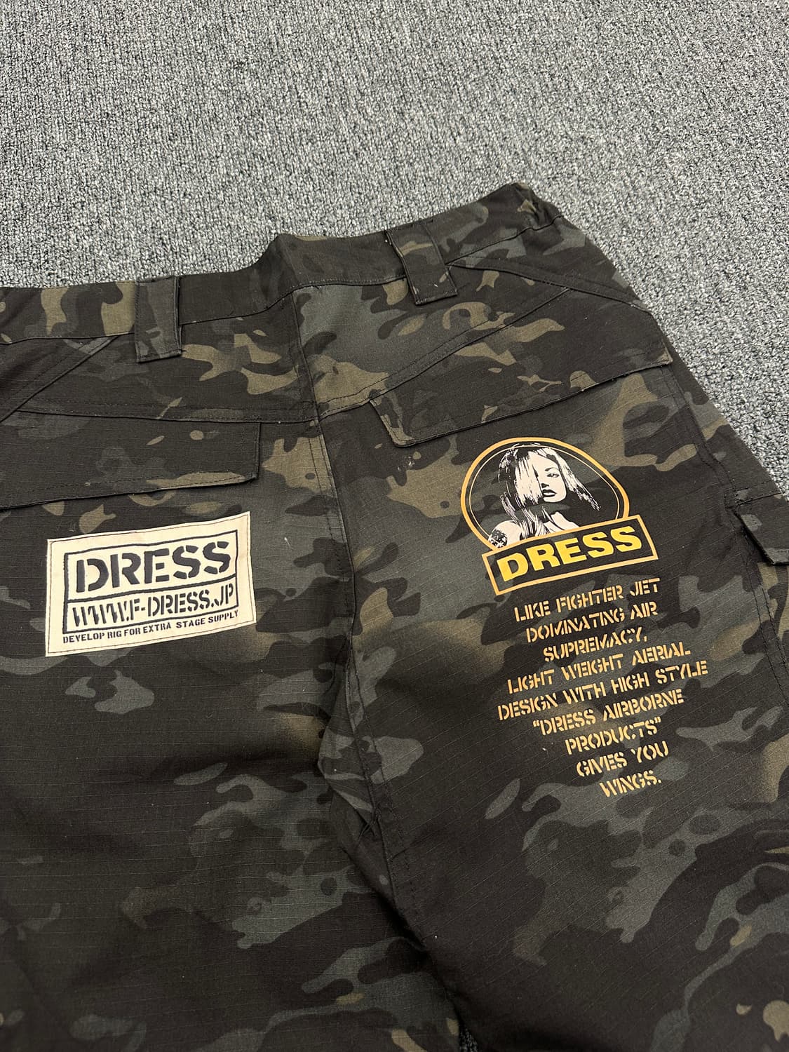 30) TACTICAL PRODUCT 일본 빈티지 카모팬츠 반바지 상품이미지2