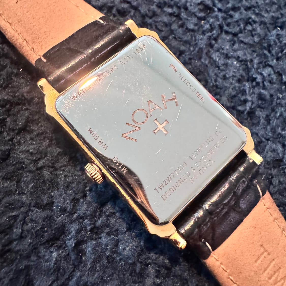 타이맥스 노아 썬앤문 블랙 가죽 시계 상품이미지6