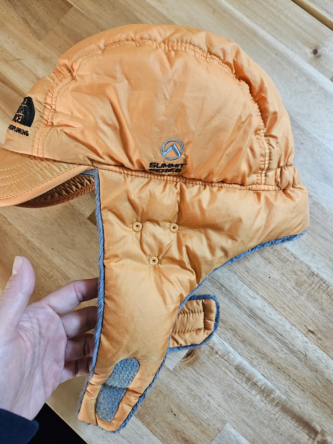 노스페이스 써밋시리즈 군밤 트루퍼햇 구스 이어머프캡  상품이미지3