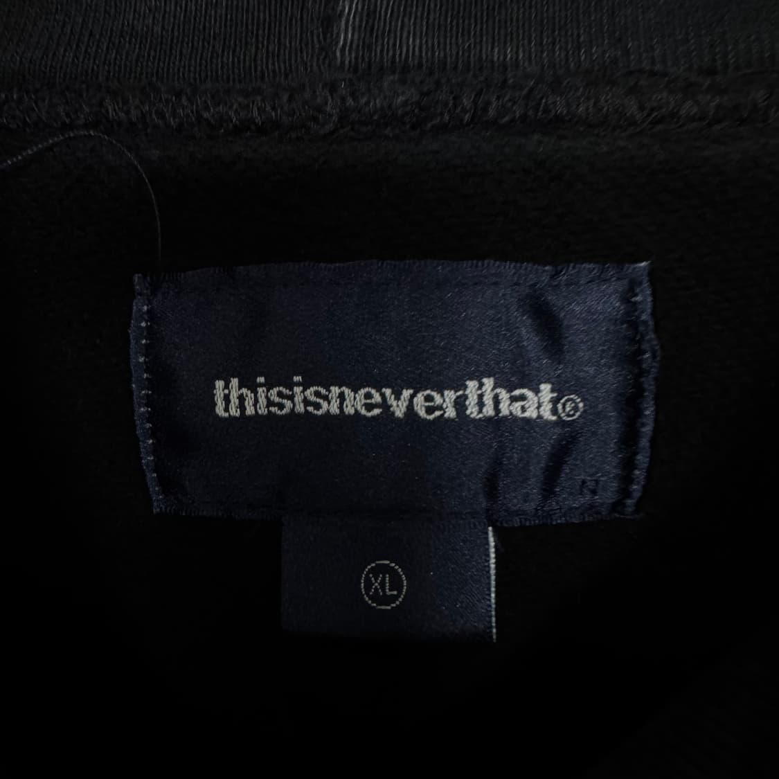 디스이즈네버댓 자수로고 후드티 상품이미지3