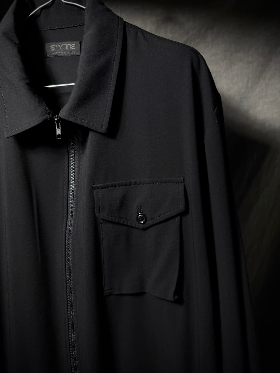 s’yte Yohji Yamamoto Zip up Long Coat  상품이미지5