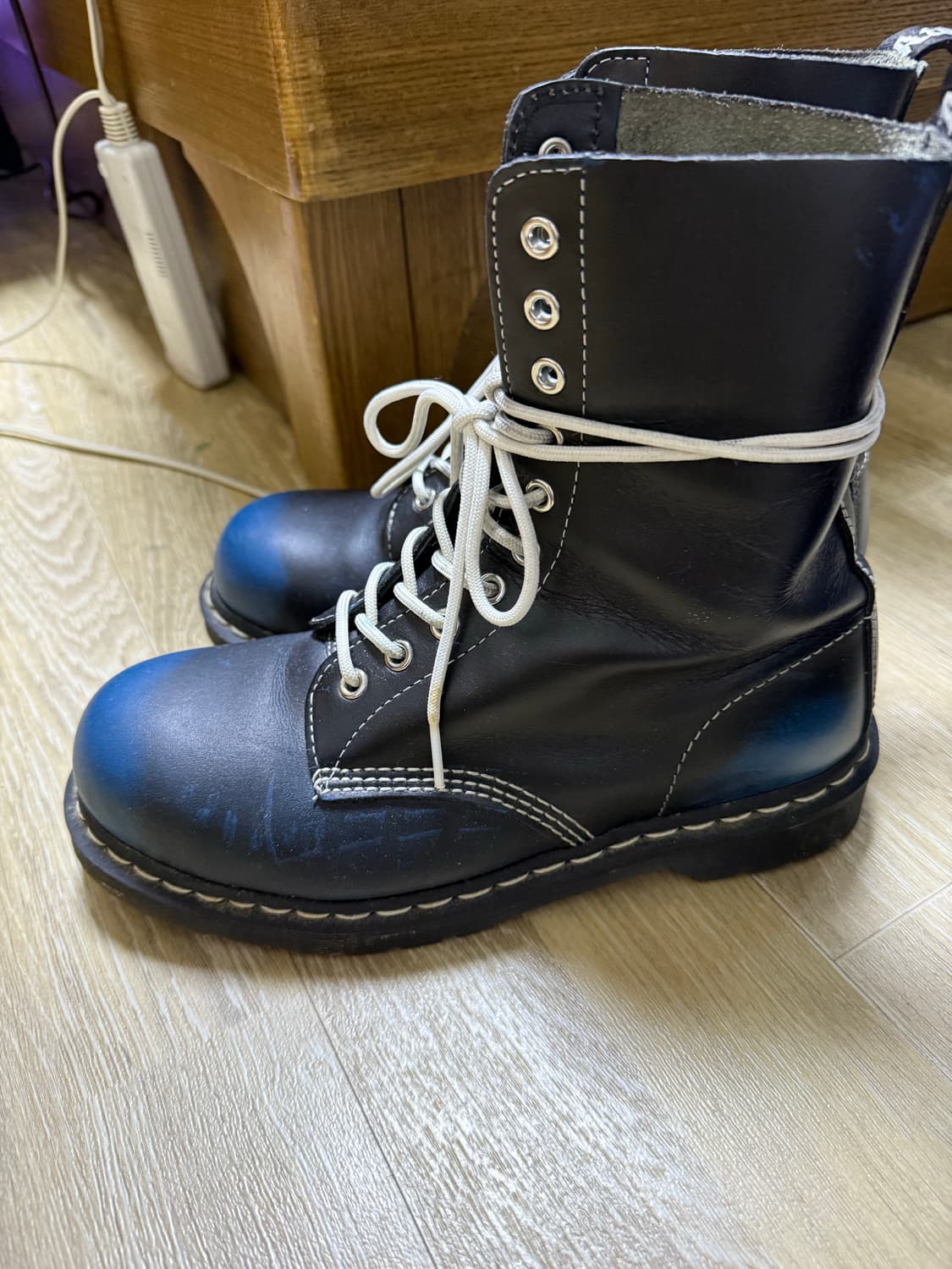 [사용감적음] 닥터마틴 1919 10홀 부츠 41사이즈(260-265) 상품이미지2
