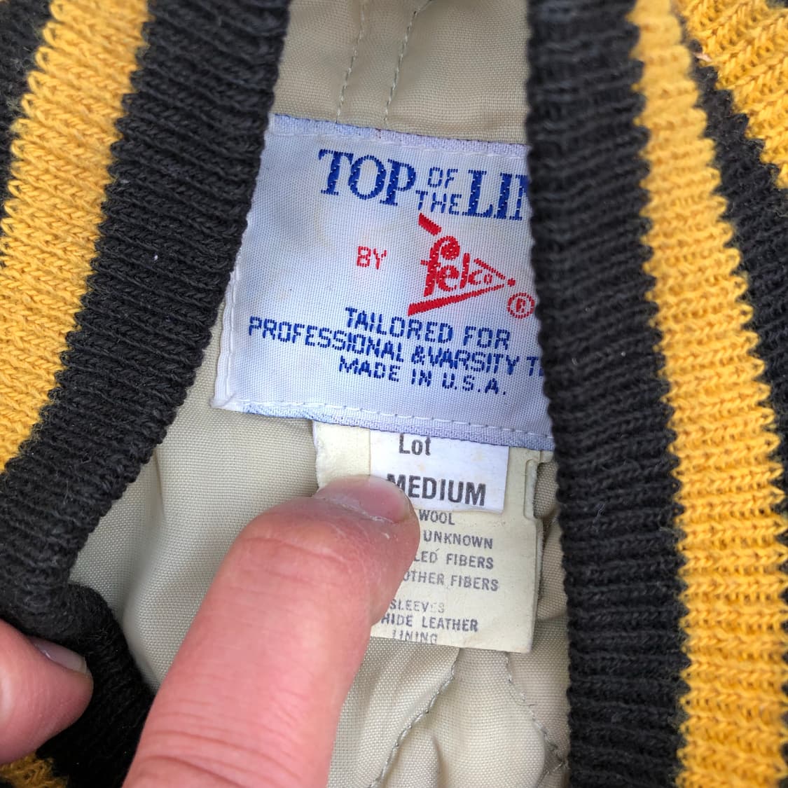 [M] 빈티지 Felco Pirates 바시티 자켓 상품이미지6