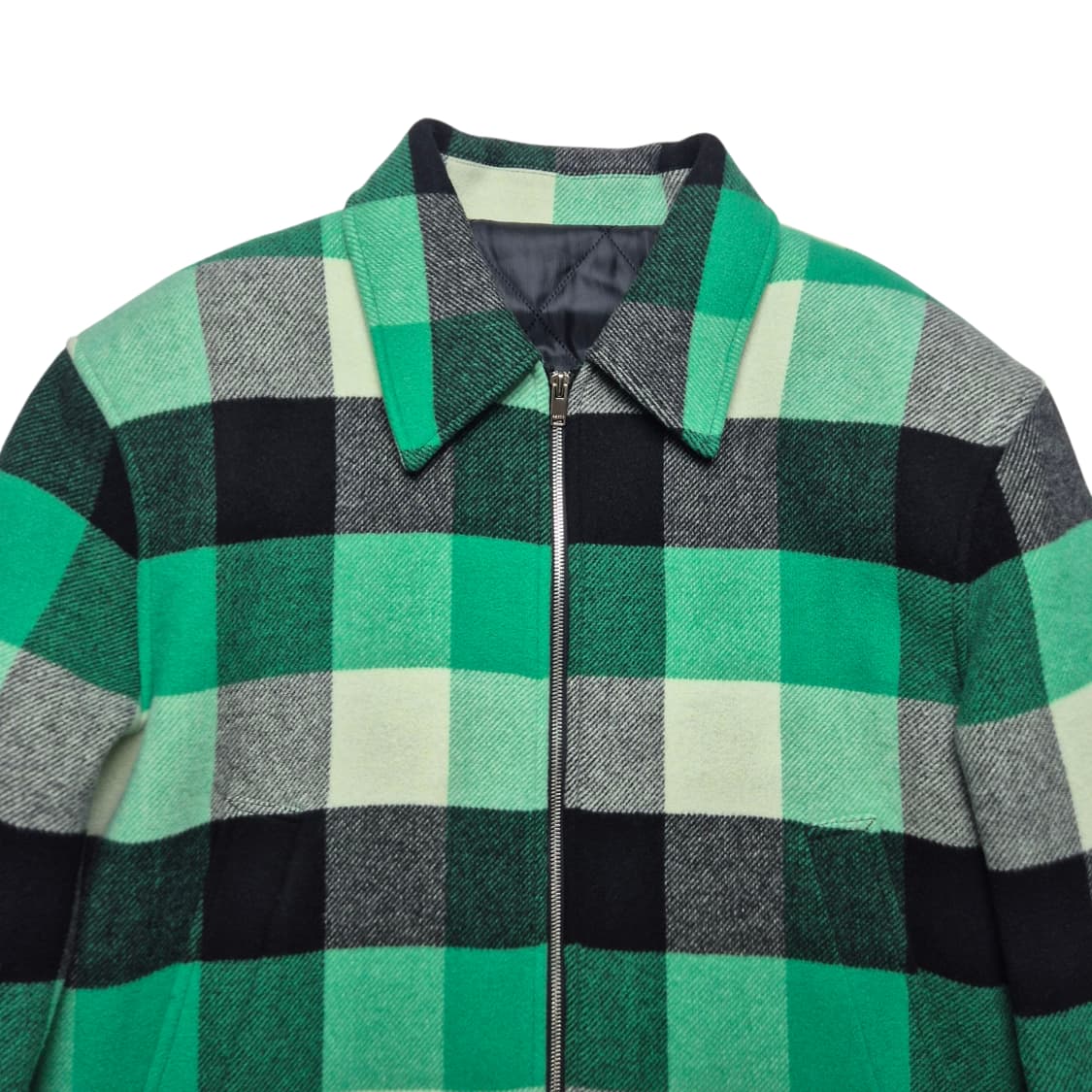 [L] 렉토 22FW 플레드체크 울자켓 상품이미지4