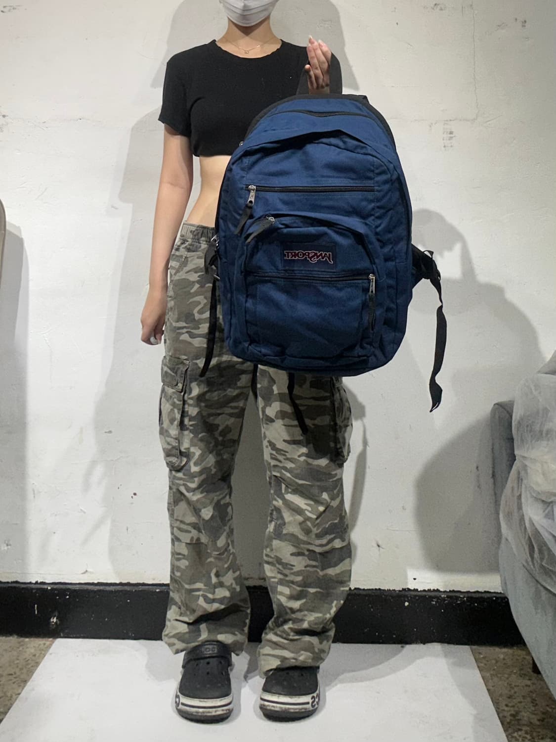 잔스포츠 네이비 백팩 가방 상품이미지2
