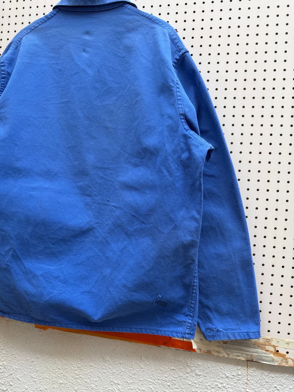 WASHED OPEN COLLAR BORO 보로리페어 프렌치워크자켓 상품이미지9