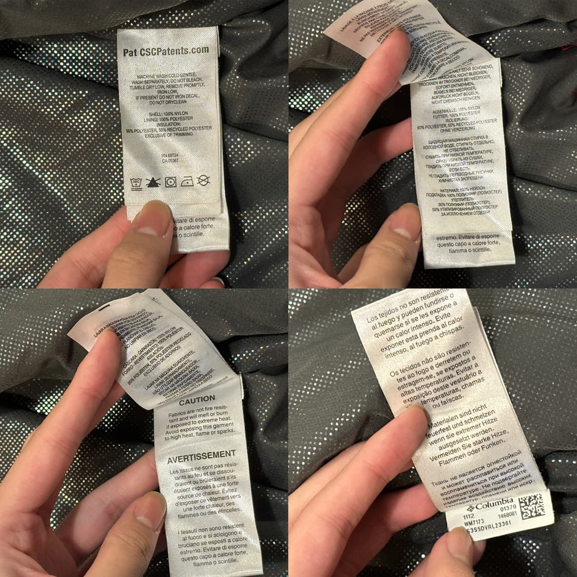 컬럼비아 경량패딩 옴니히트 (L-XL) 오렌지 상품이미지9