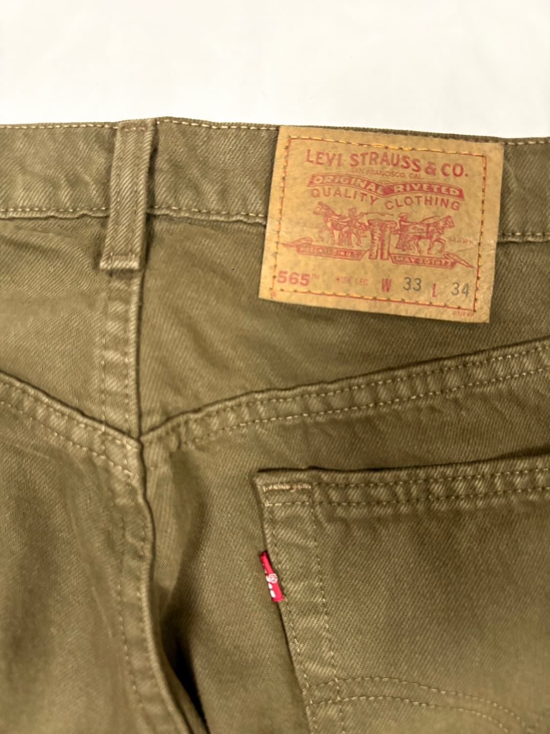 (33x34) 90s 리바이스 565 made in usa 상품이미지6