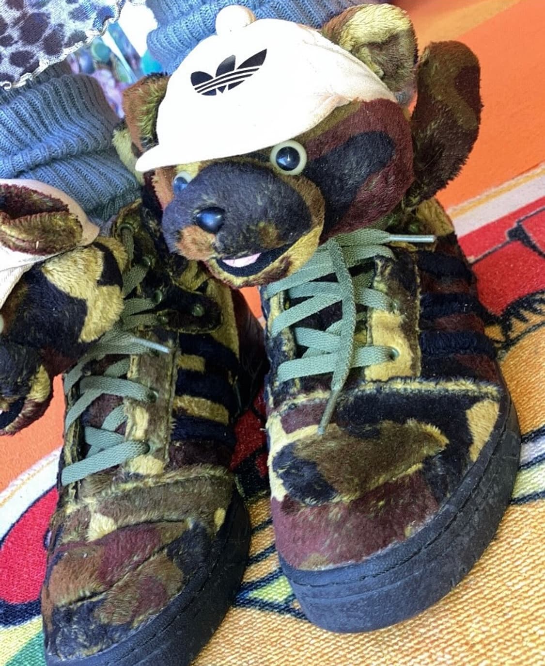 아디다스X제레미스캇 카모 베어 스니커즈 상품이미지2