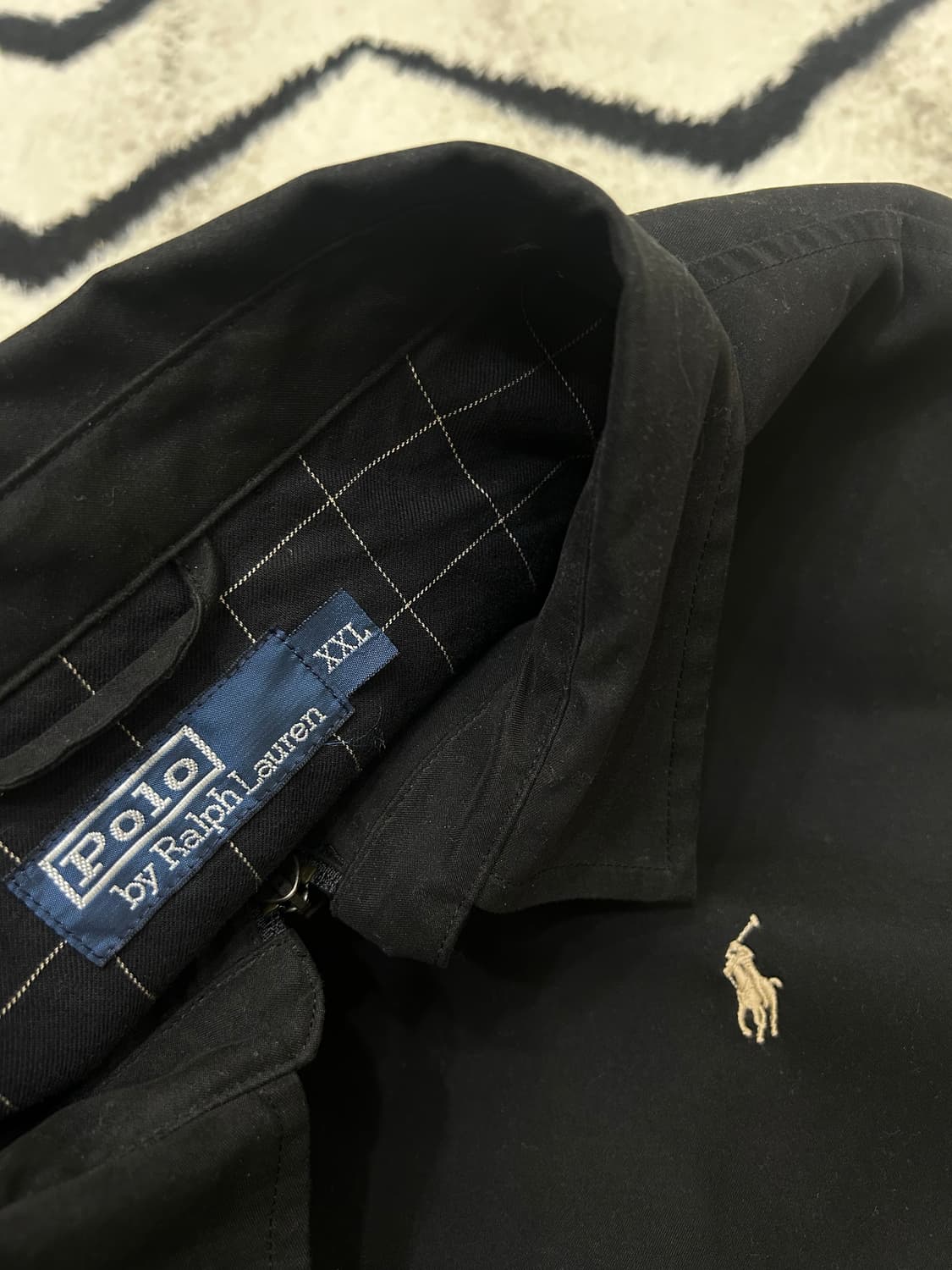 [2XL]폴로랄프로렌 폴리쉘 바이스윙 블루종/블랙 상품이미지6