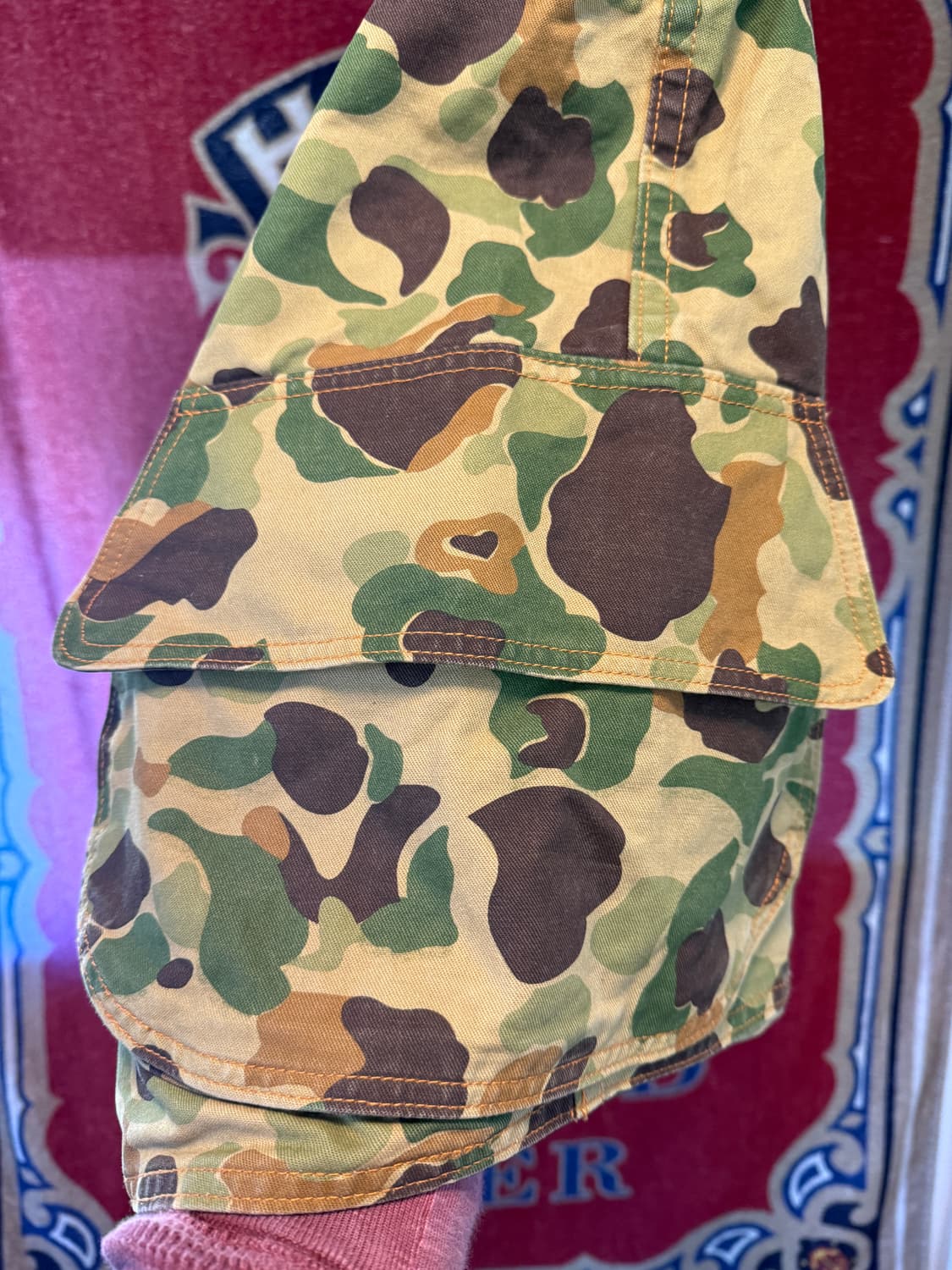 더블알엘 RRL Duck Hunter Camo Vest XL 상품이미지8