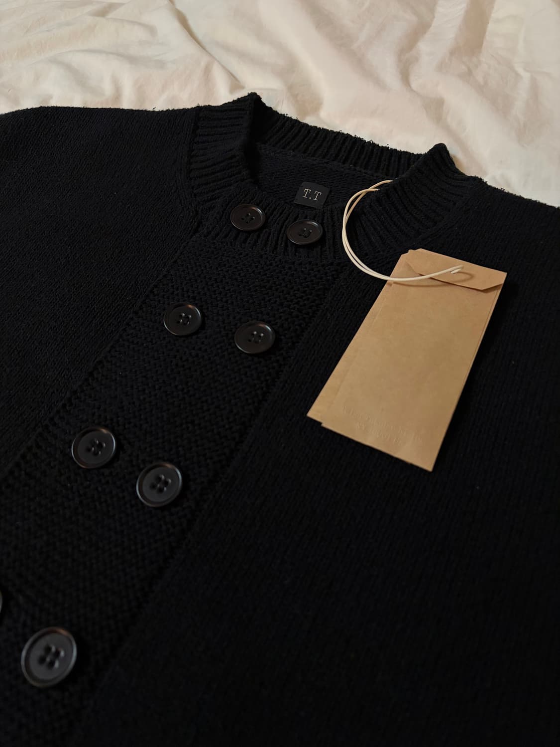 타이가 타카하시 LOT506 가디건 블랙 38 상품이미지3