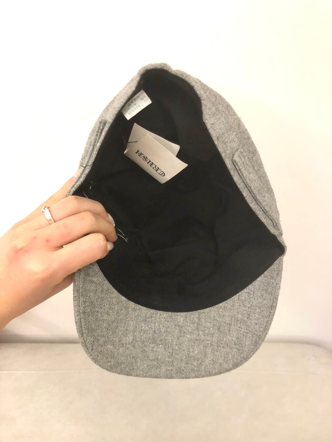 스터드 캡모자 갸루 펑크 니혼진 오네 라떼 빈티지 히메 헌팅캡 상품이미지3