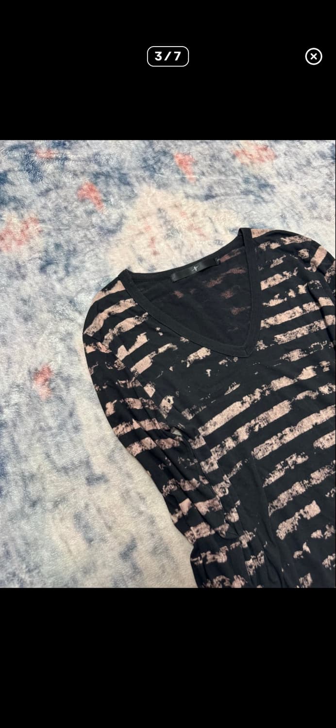 No.id O0s bleached cut sew 상품이미지2