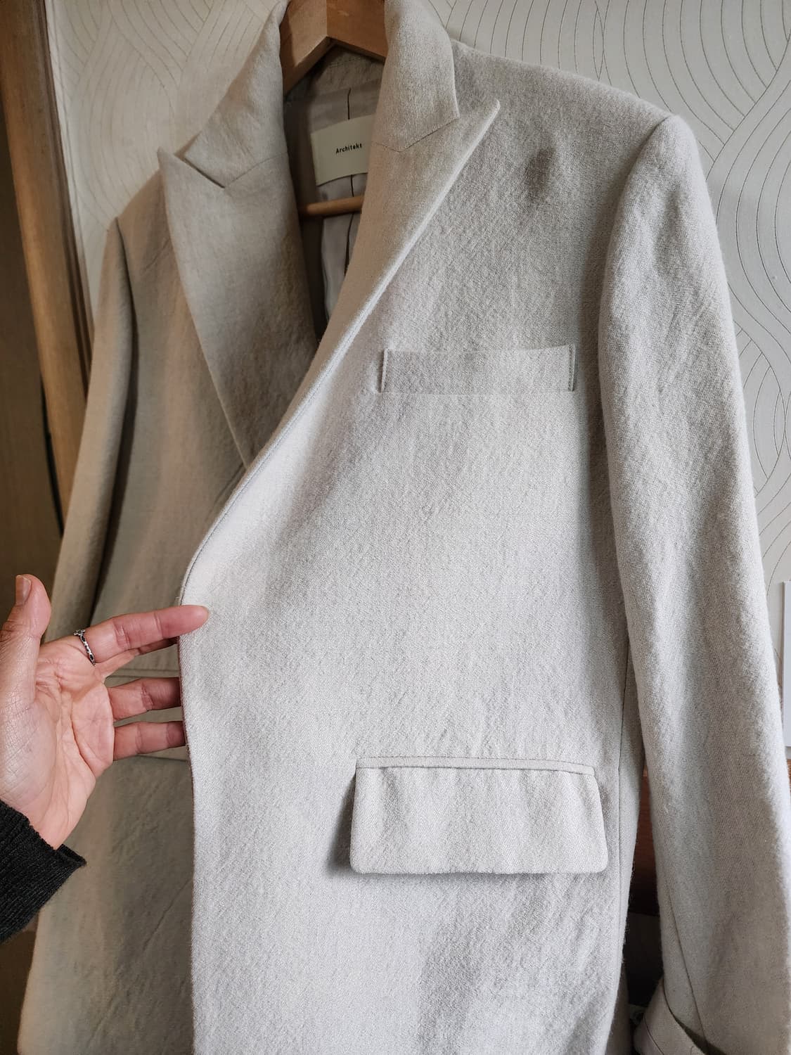 아키텍트 린넨자켓 상품이미지2