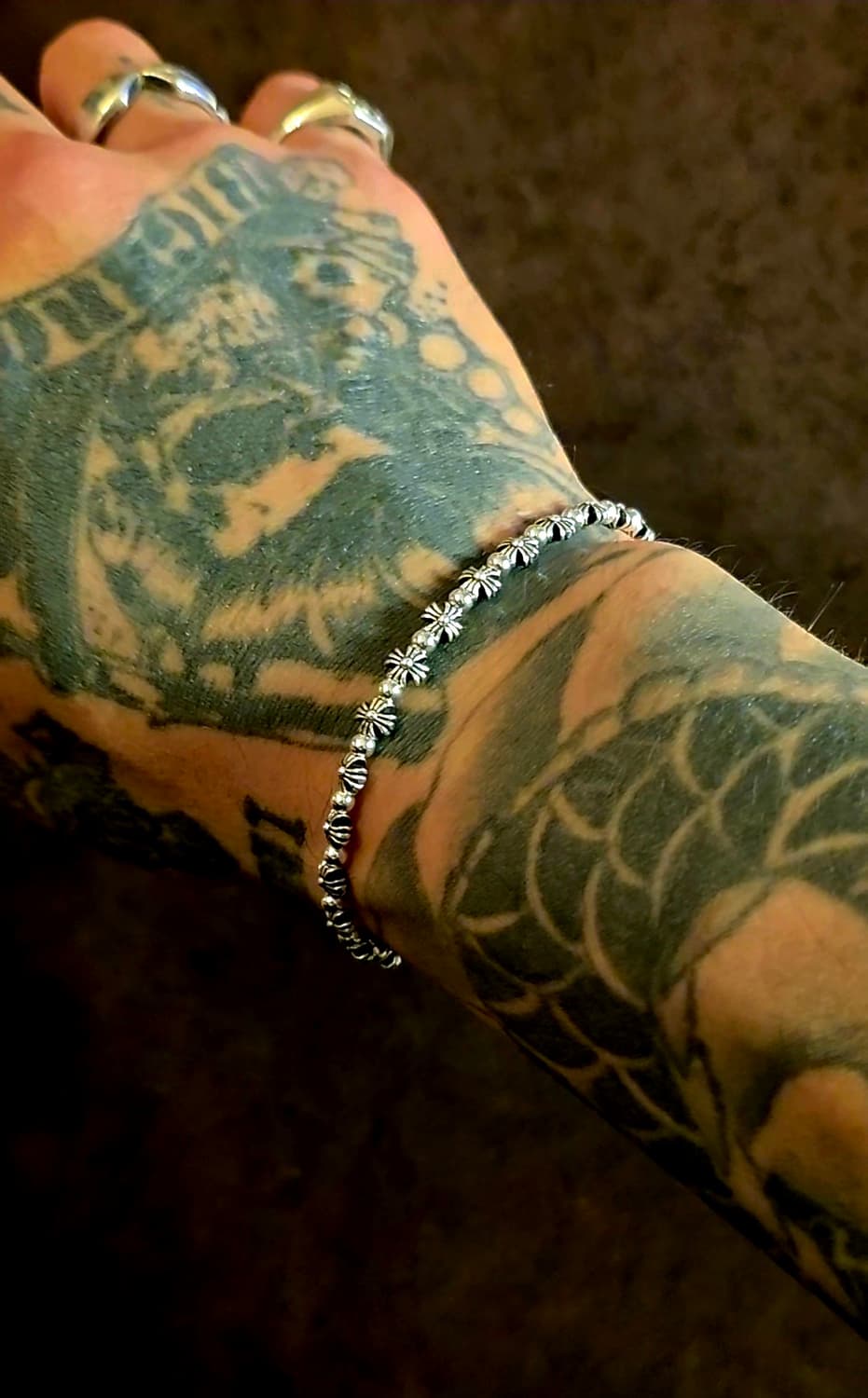 Silver 925 jenesiseu cross bracelet 상품이미지9