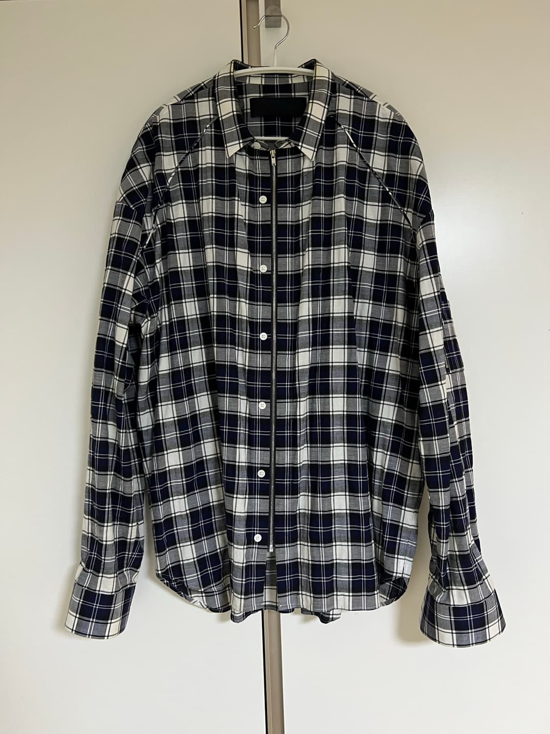 준지 ma1 체크셔츠 상품이미지1