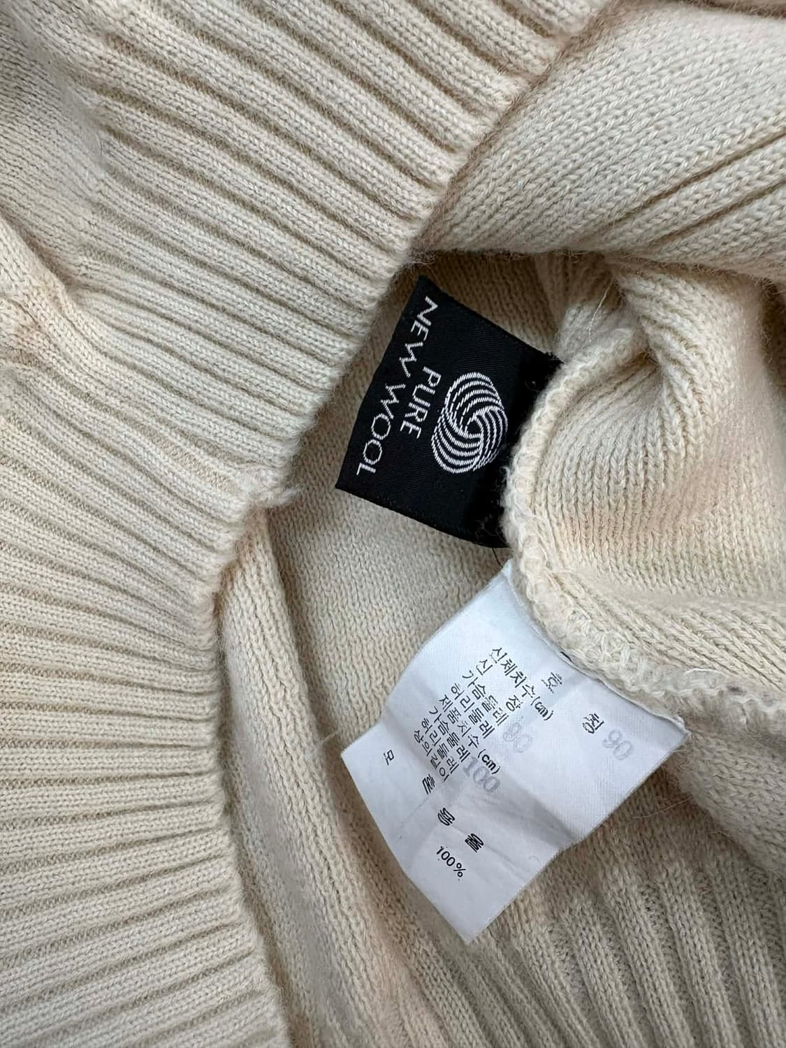 [90] 버버리 코만도 라운드 울 니트 상품이미지5