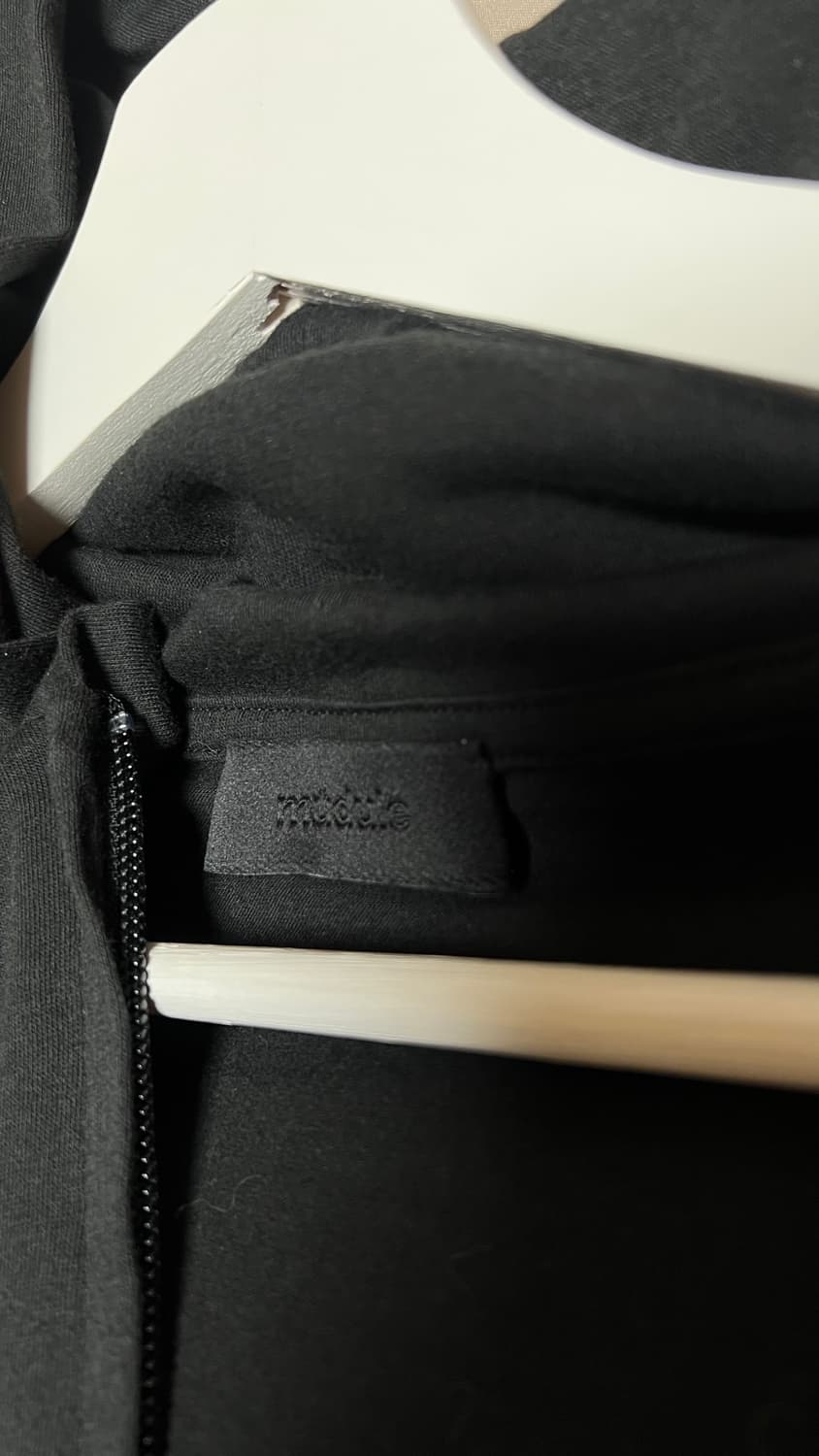 머듈 라운지 후드 블랙 2사이즈 상품이미지2