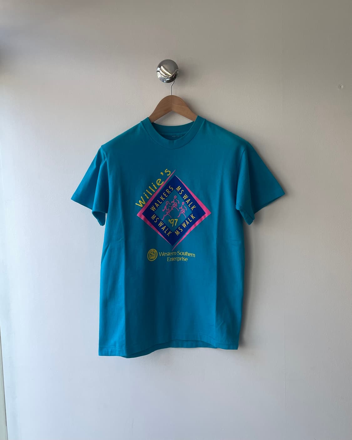 90’s USA “MS Walk” Promo T-shirt  상품이미지2