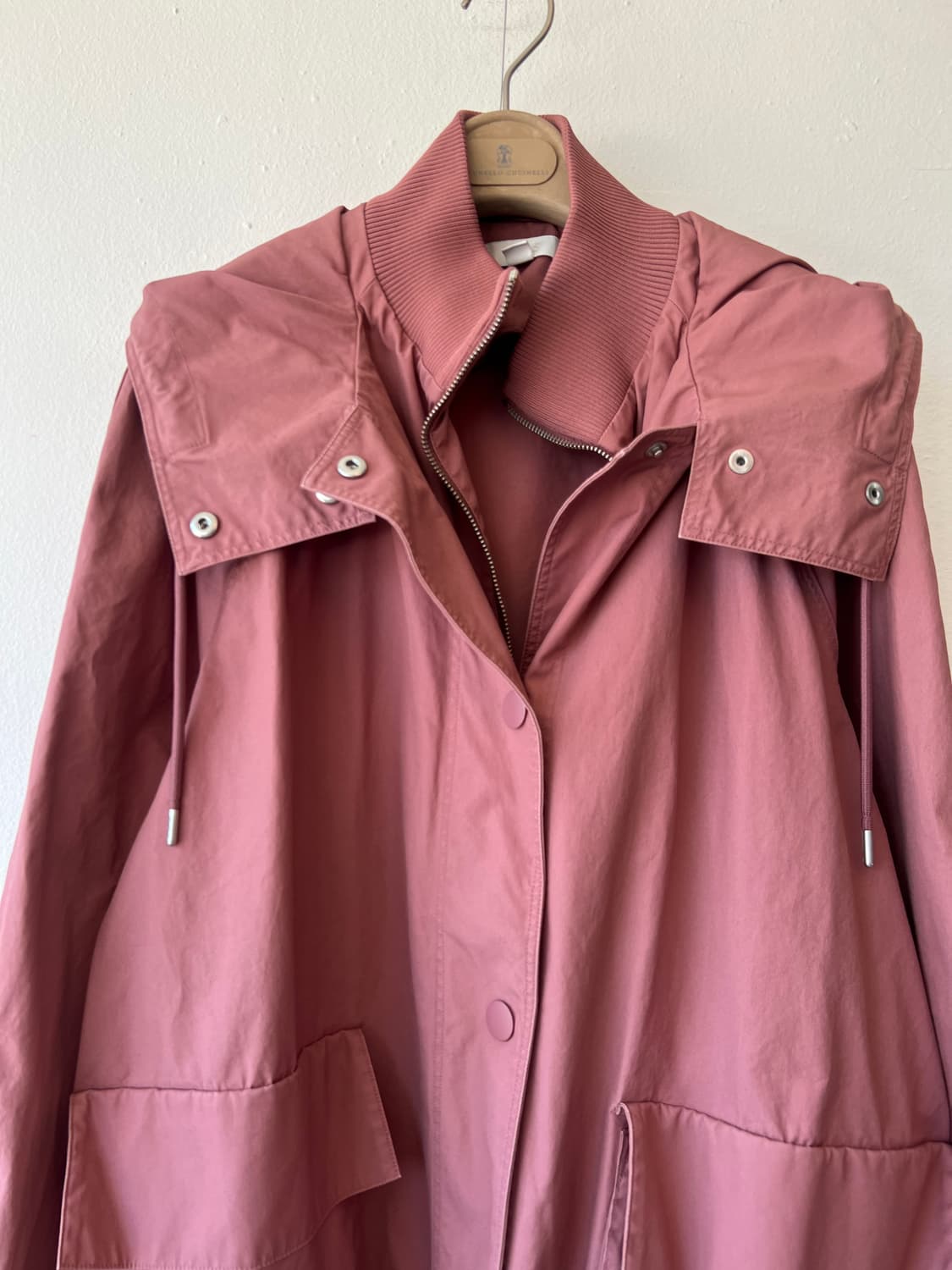 코스 COS 여성 더스티핑크 사파리후드점퍼 바람막이점퍼 상품이미지1