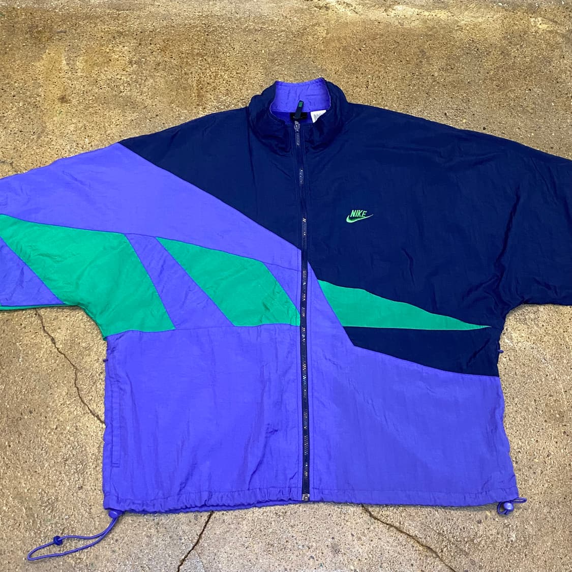 레어 90s 미국 빈티지 나이키 경량 바람막이 상품이미지3