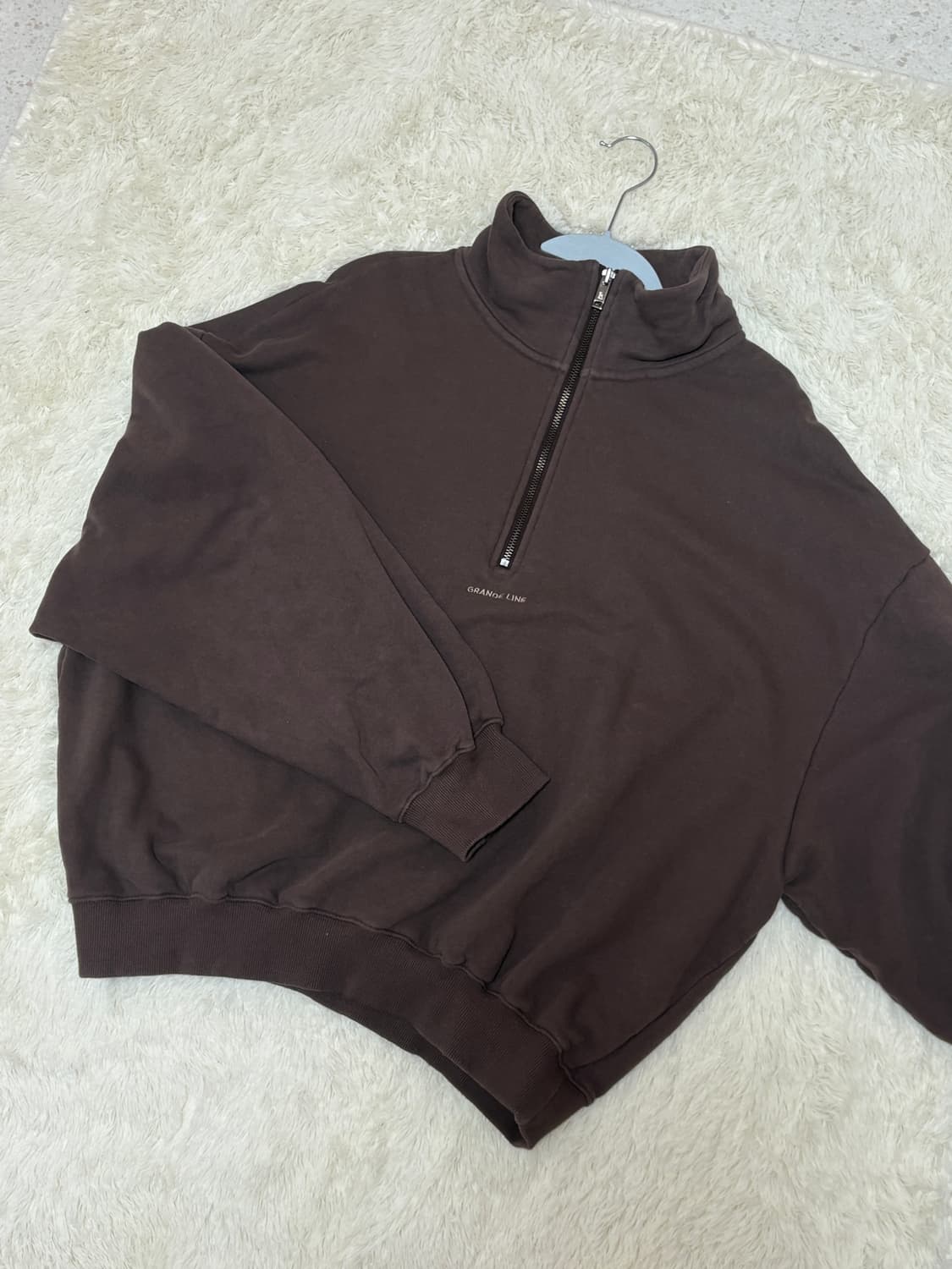 그란데라인 하프집업 맨투맨 상품이미지5