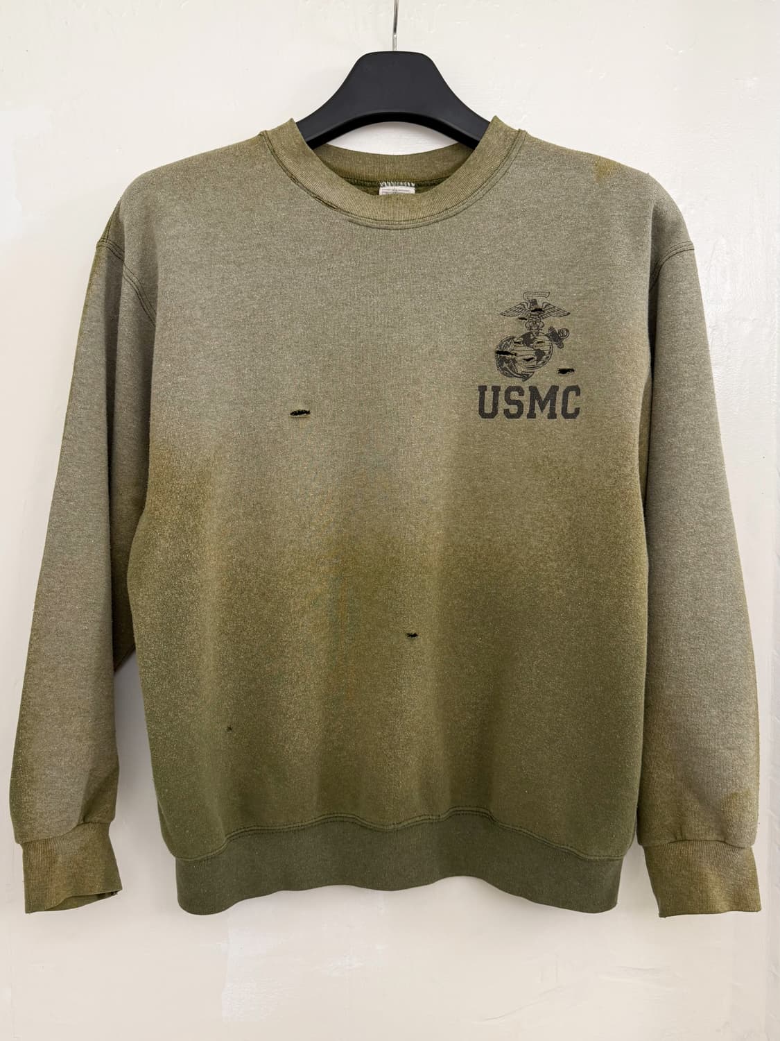 Vintage Faded USMC Distressed Sweatshirt 상품이미지1