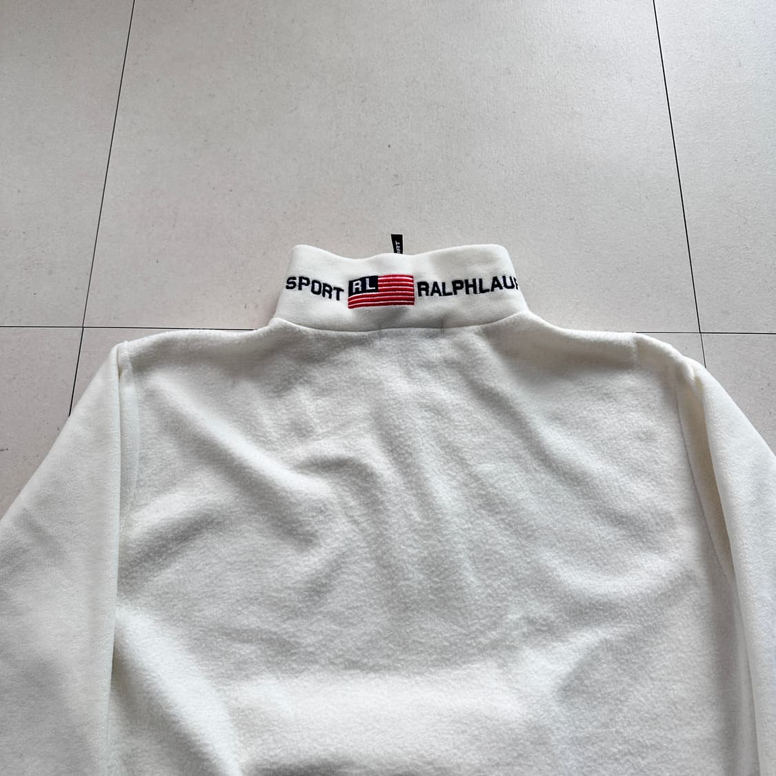 90s 폴로 스포츠 MADE IN USA 하프집업 플리스 아노락  상품이미지8