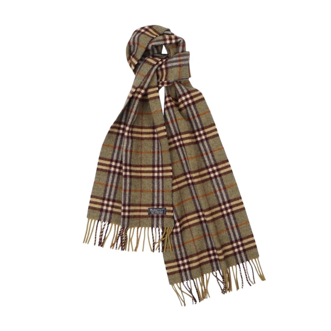 버버리 말차 램스울 노바체크 머플러 상품이미지1