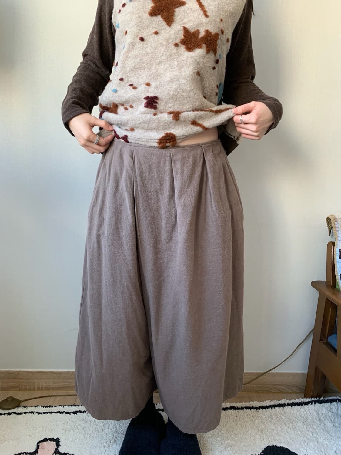 Samansa Mos2 cotton pants 상품이미지4