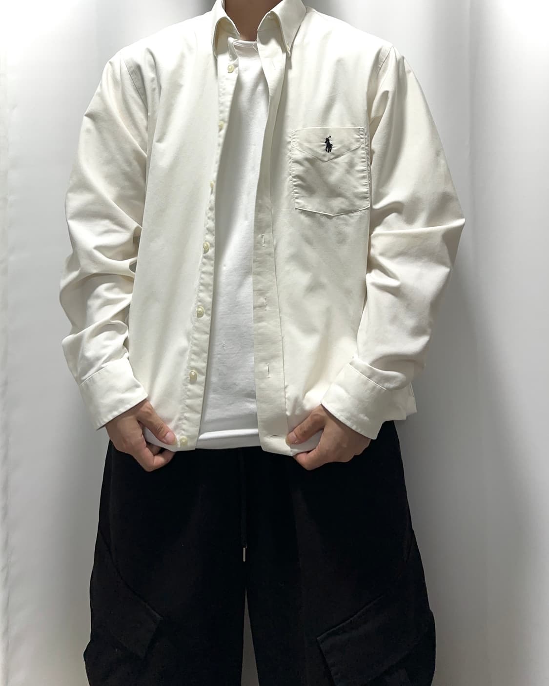 폴로 랄프로렌 빅포켓 90s 올드스쿨 셔츠 상품이미지2