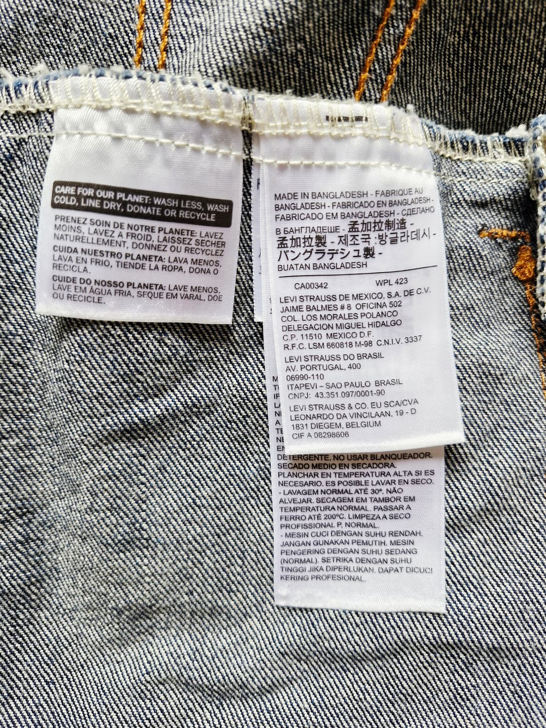 리바이스 |||세대 데님 트러커 L  상품이미지5